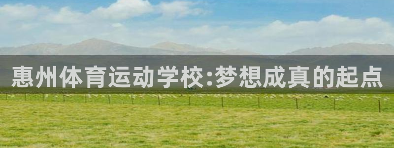 vsport体育官方正版app娱乐代理怎么样：惠州体