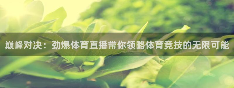 山猫体育直播在线观看免费：巅峰对决：劲爆体育直播带你领略体育竞技的无限可能